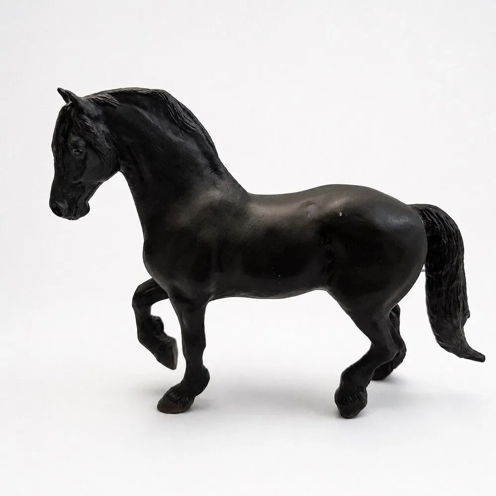 Breyer #485 Friesian Stallion Black Traditional Horse 1992-1995 Vintage
